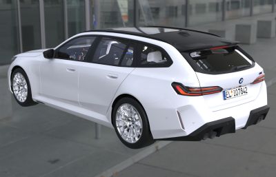 BMW宝马M5 G90汽车3dmax模型