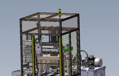 整平设备solidworks模型