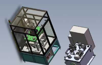 整平设备solidworks模型