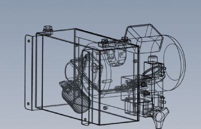 液压站3D原理图