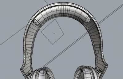 头戴式耳机rhino模型