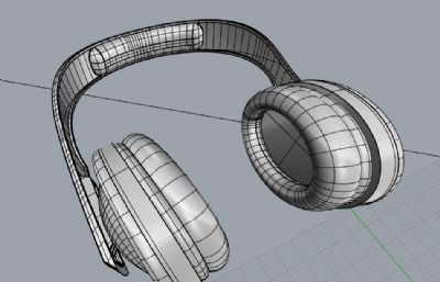 头戴式耳机rhino模型