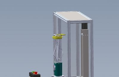 油泵检测仪solidworks模型