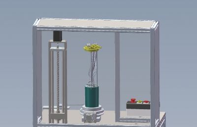 油泵检测仪solidworks模型