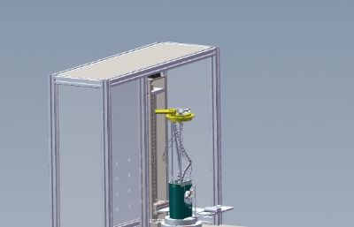 油泵检测仪solidworks模型