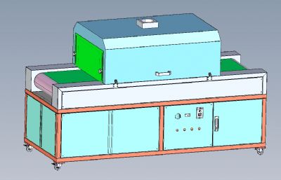 紫外线消毒炉solidworks模型