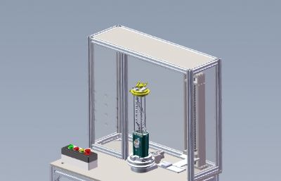 油泵检测仪solidworks模型