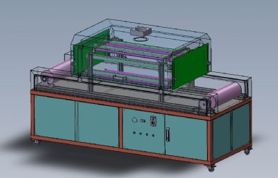 紫外线消毒炉solidworks模型