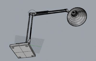 工业风台灯rhino模型