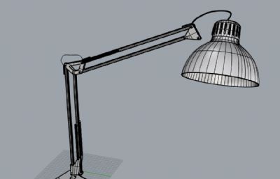 工业风台灯rhino模型