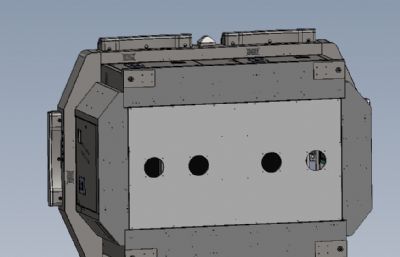 电玩城捕鱼机 游戏机 solidworks