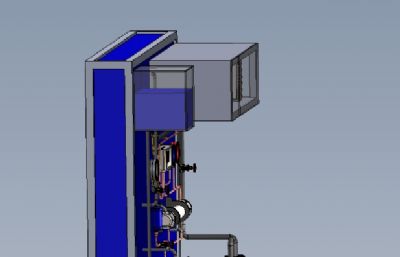 水冷机组 solidworks