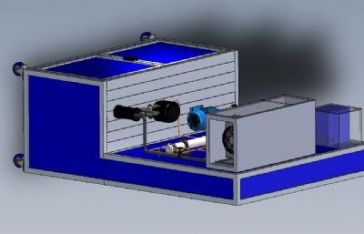 水冷机组 solidworks