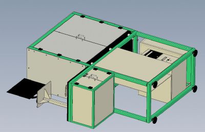 坐标测量机solidworks模型