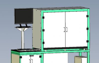 坐标测量机solidworks模型