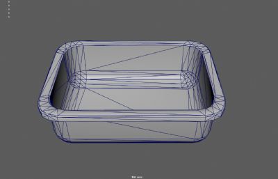 篮子 杂物盒 塑料框塌陷模型