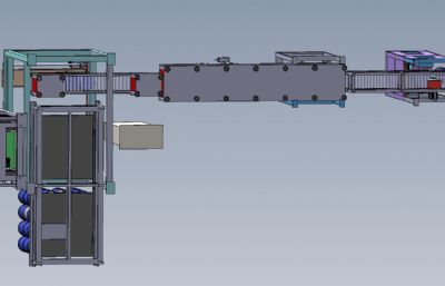 solidworks油漆全自动灌装机