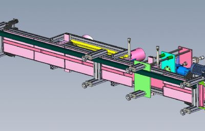 solidworks样品瓶包装机