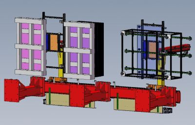 solidworks亚克力板上料机