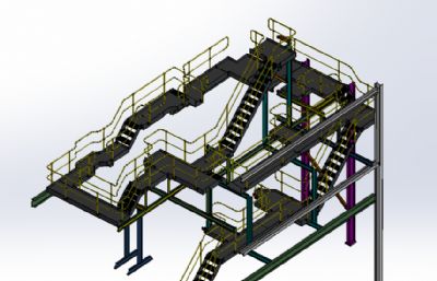 操作工作平台solidworks模型