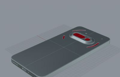 nothing phone 3a手机外观模型