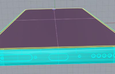 vivo X200S手机外观rhino模型