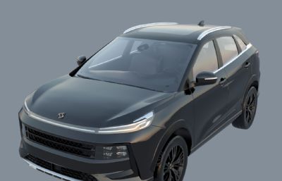 江汽 思皓QX JAC Sei6 Pro汽车塌陷模型