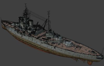 厌战号战列舰 战仇号 蔑战号