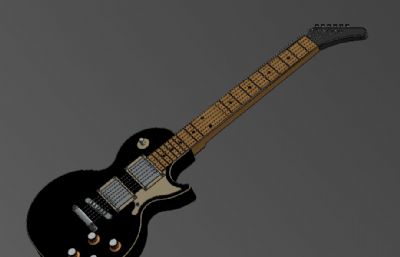 电子吉他solidworks模型