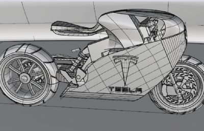 特斯拉摩托车 机车