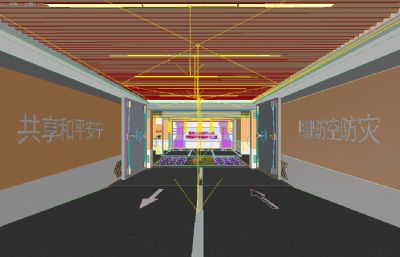 地下室人防展厅 人防知识科普宣传