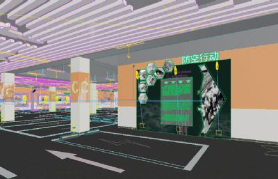 地下室人防展厅 人防知识科普宣传