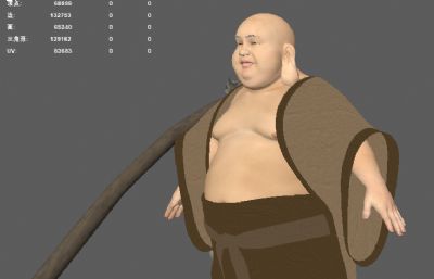 笑面佛 弥勒佛 高僧和尚 胖僧人