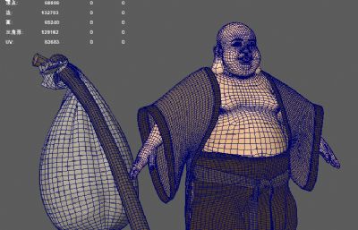 笑面佛 弥勒佛 高僧和尚 胖僧人