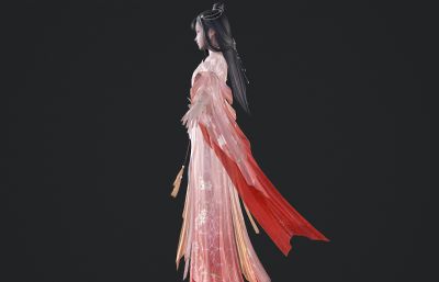 古装武侠萝莉 古风少女女孩 古风人物