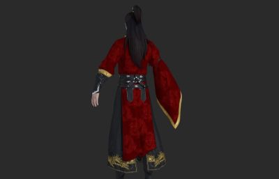 古代帅气的侠客 古装汉服人物