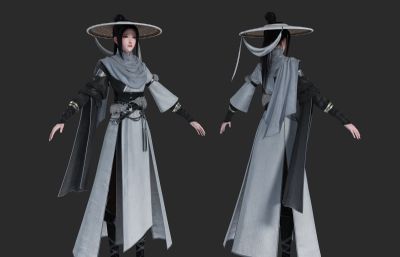 古代武侠美女 古风小姐姐 少女