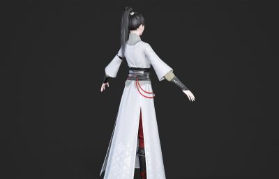 武侠侠客美女妹子 古风少女