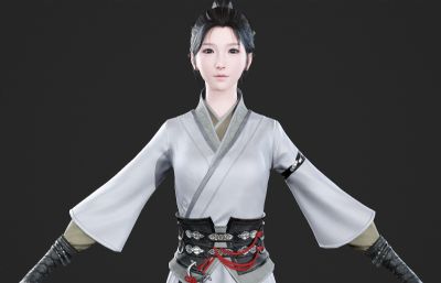 武侠侠客美女妹子 古风少女
