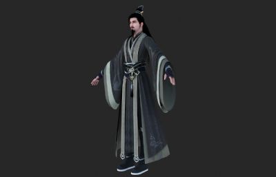 古代侠客道士 古装人物