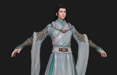 古代少主 武侠侠客 古装人物