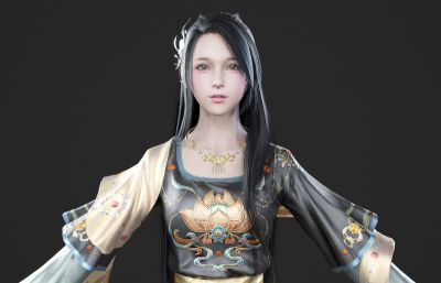 古装汉服小姐姐 古代美女女侠