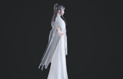 古风汉服女孩 武侠少女萝莉