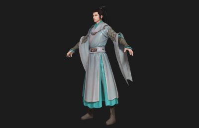 古代少主 武侠侠客 古装人物