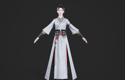 武侠侠客美女妹子 古风少女