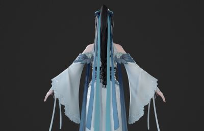 清秀古装美女小姐姐