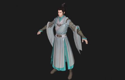 古代少主 武侠侠客 古装人物