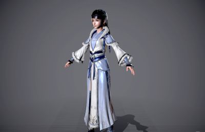 古装 汉服 古代 少女 萝莉 妹子 古风 人物 角色 小姐姐 女孩