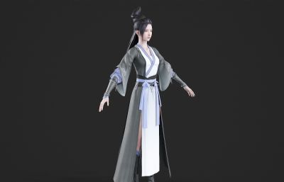 古代女侠 仙侠美女妹子