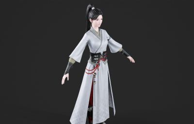 武侠侠客美女妹子 古风少女